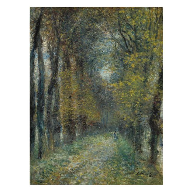 Tableau artistique Auguste Renoir - L'Allée