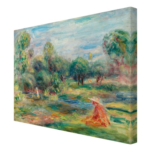 Tableaux modernes Auguste Renoir - Paysage à Cagnes