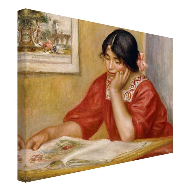Tableaux moderne Auguste Renoir - Léontine lisant