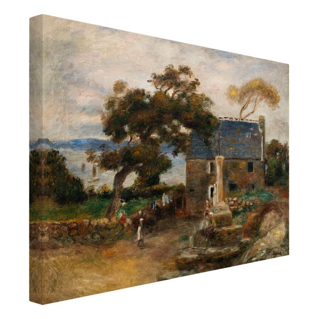 Tableaux modernes Auguste Renoir - Tréboul près de Douardenez, Bretagne