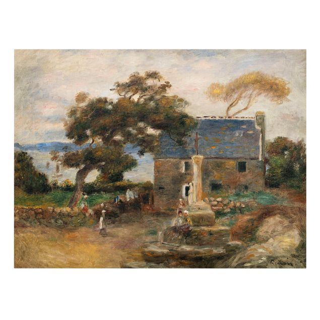 Tableau reproduction Auguste Renoir - Tréboul près de Douardenez, Bretagne