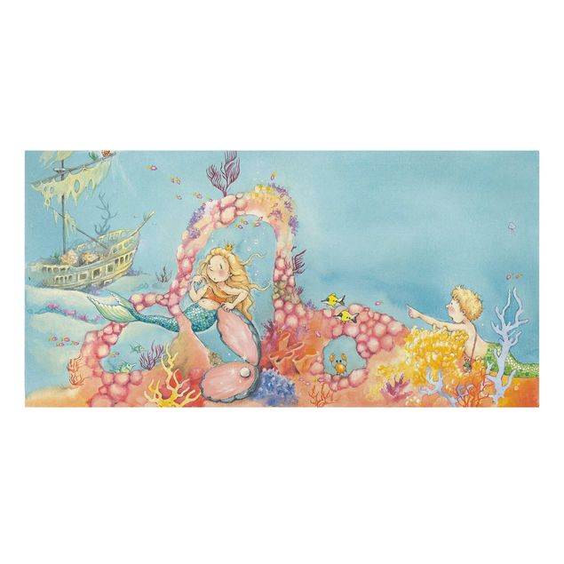 Impression sur toile - Matilda The Little Mermaid - Bubble The Pirate