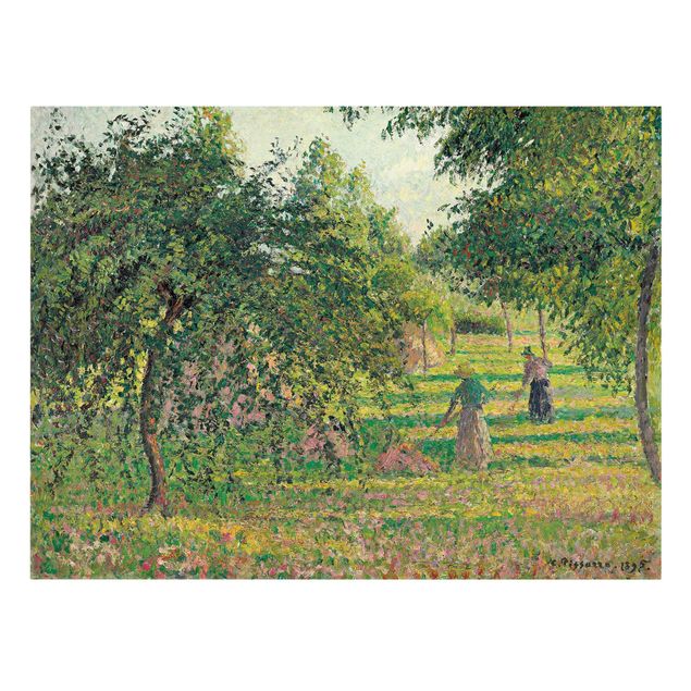 Décoration artistique Camille Pissarro - Pommiers et faneurs, Eragny