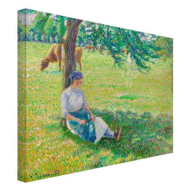 Courant artistique Postimpressionnisme Camille Pissarro - Vachère, Eragny