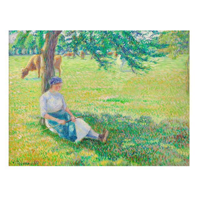 Tableaux paysage Camille Pissarro - Vachère, Eragny