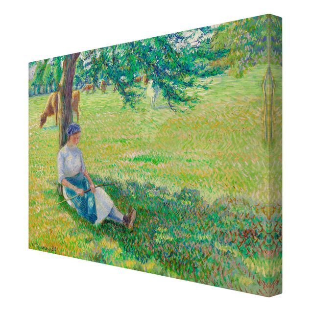 Tableau Romantisme Camille Pissarro - Vachère, Eragny