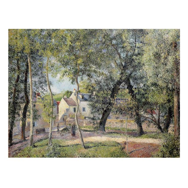 Courant artistique Postimpressionnisme Camille Pissarro - Paysage à Osny près de l'abreuvoir