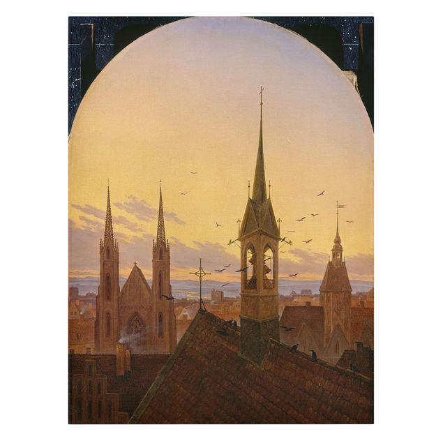 Tableau de ville Carl Gustav Carus - Sonnerie matinale