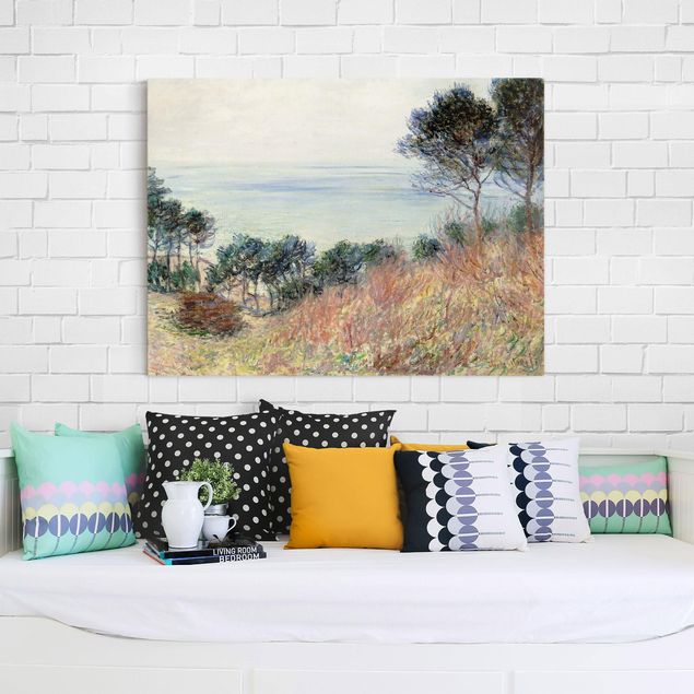 Tableau paysage Claude Monet - La côte de Varengeville