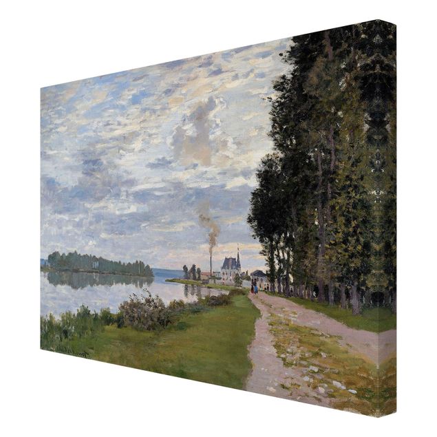 Tableau deco nature Claude Monet - Le front de mer d'Argenteuil