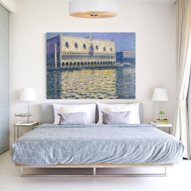 Toile impressionniste Claude Monet - Le Palazzo Ducale