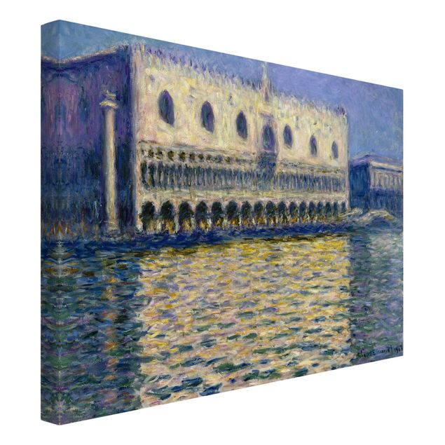 Tableau toile italie Claude Monet - Le Palazzo Ducale