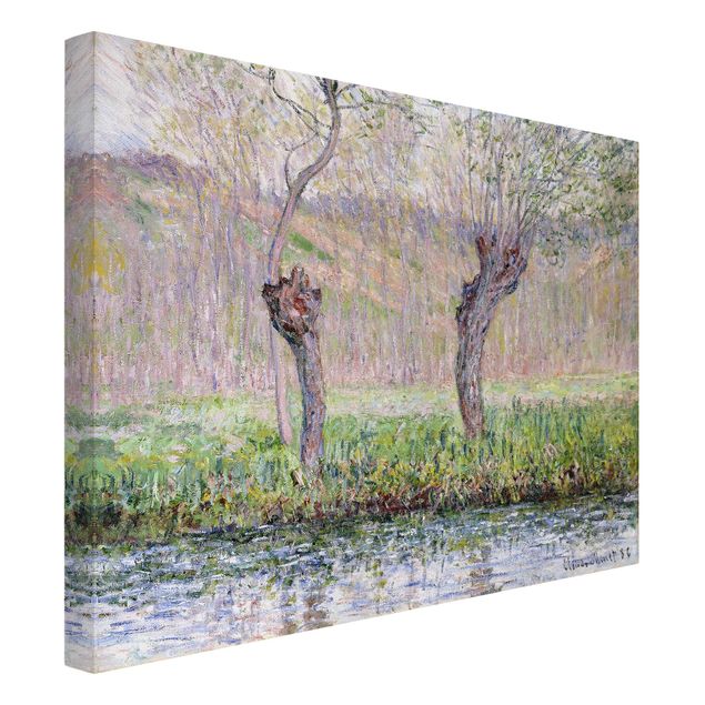 Tableau arbre Claude Monet - Saule au printemps