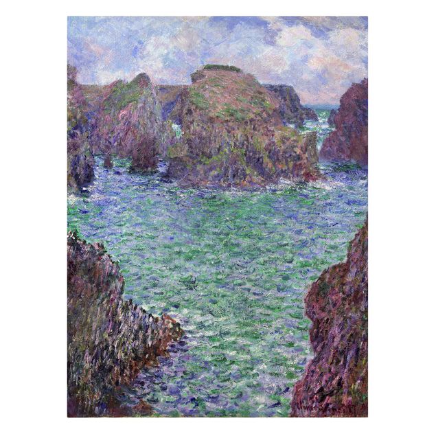 Tableaux plage Claude Monet - Port-Goulphar, Belle-Île