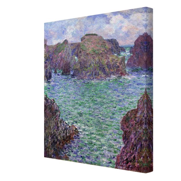 Tableau artistique Claude Monet - Port-Goulphar, Belle-Île