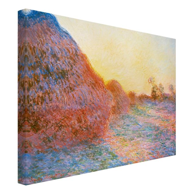 Décoration artistique Claude Monet - Botte de foin au soleil