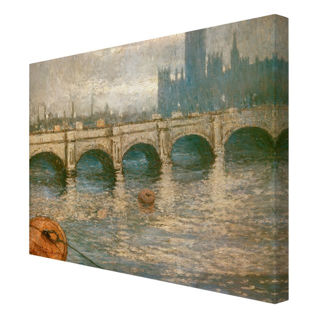 Tableaux moderne Claude Monet - Pont de la Tamise et Parlement à Londres