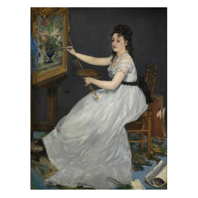 Tableau portrait Edouard Manet - Eva Gonzalès