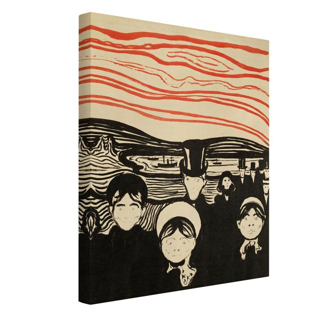Courant artistique Postimpressionnisme Edvard Munch - Anxiété