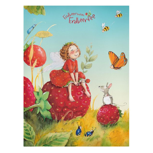 Tableaux The Strawberry Fairy - Enchantement