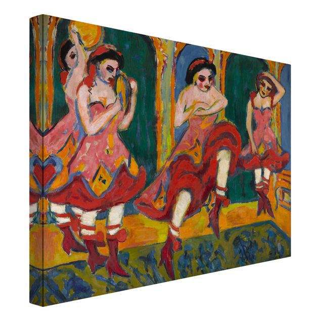Tableaux reproduction Ernst Ludwig Kirchner - Danseurs de Czardas