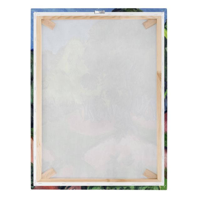 Tableaux reproduction Ernst Ludwig Kirchner - Paysage avec marronnier