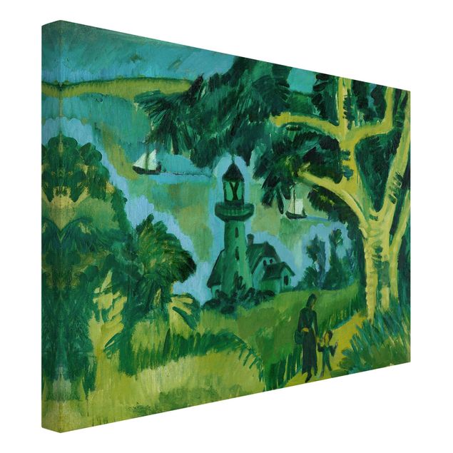 Tableaux Artistiques Ernst Ludwig Kirchner - Phare sur Fehmarn