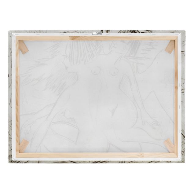 Tableaux de Ernst Ludwig Kirchner Ernst Ludwig Kirchner - Deux jeunes nus