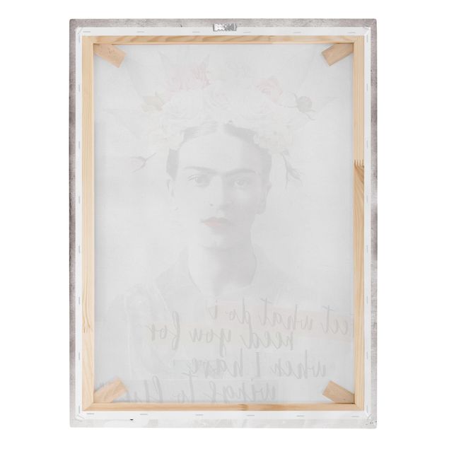 Tableaux toile Frida Kahlo - Citation