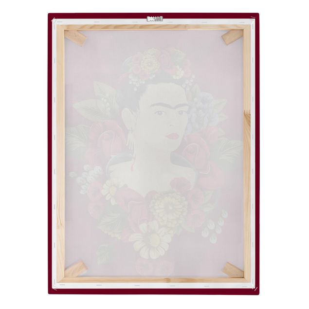 Tableau décoration Frida Kahlo - Roses