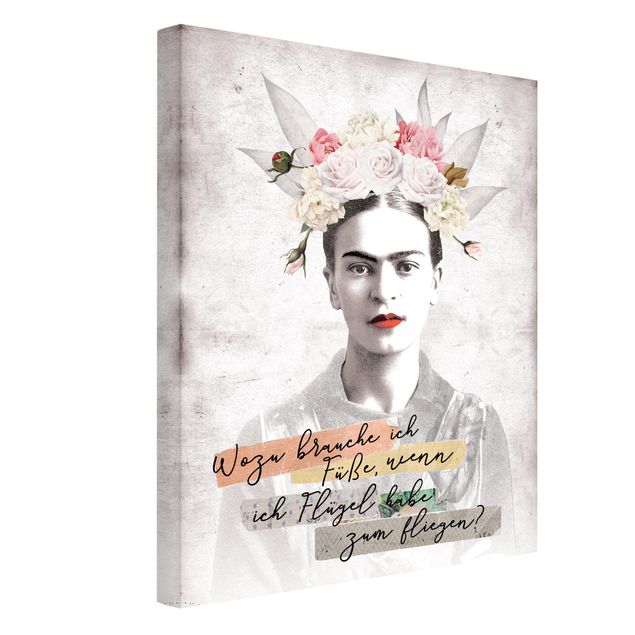 Tableaux citations Frida Kahlo - Une citation