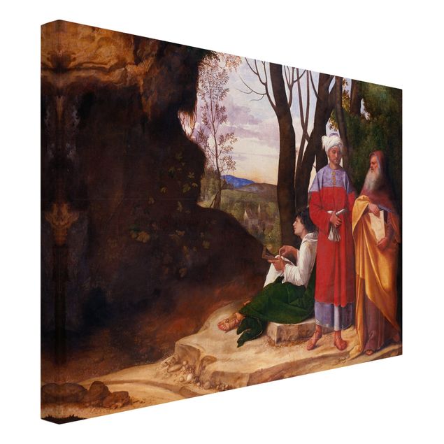 Tableaux modernes Giorgione - Les trois philosophes