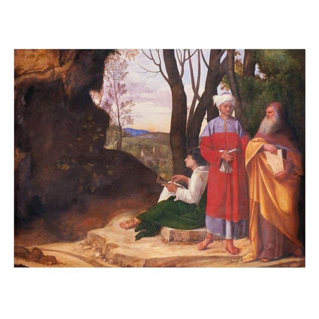 Tableaux portraits Giorgione - Les trois philosophes
