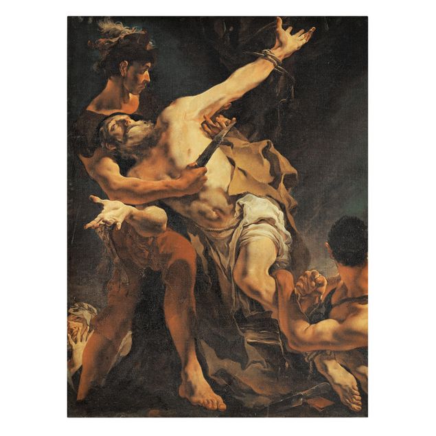 Tableaux portraits Giovanni Battista Tiepolo - Le Martyre de Saint Barthélémy