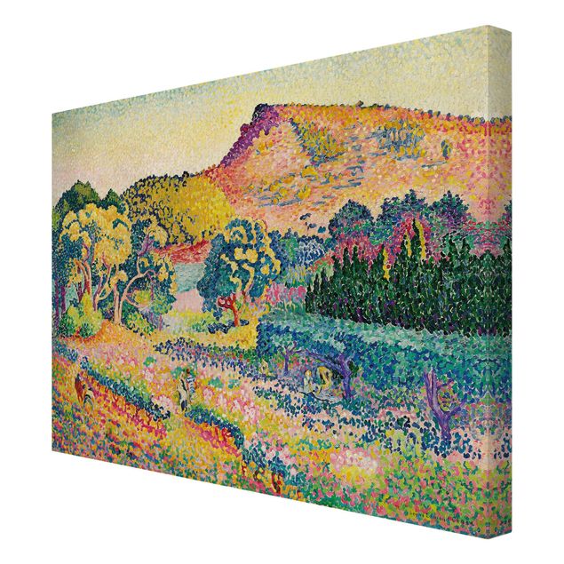 Tableau montagne Henri Edmond Cross - Paysage avec Le Cap Nègre