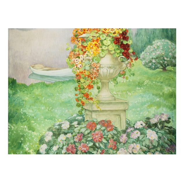 Tableau floral mural Henri Lebasque - Le jardin
