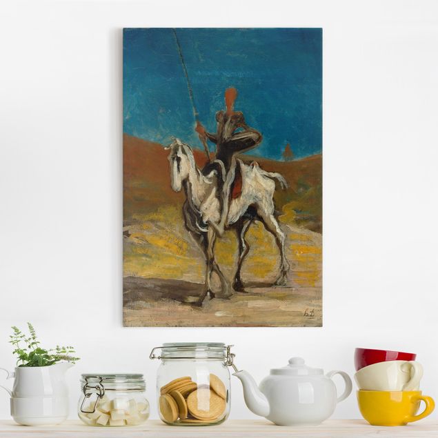 Décorations cuisine Honoré Daumier - Don Quichotte