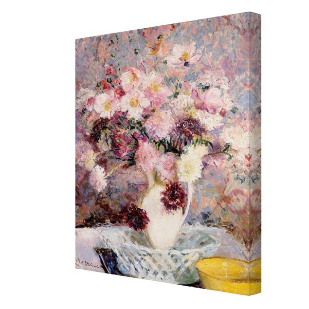 Tableaux rose Jacques-Emile Blanche - Bouquet de fleurs