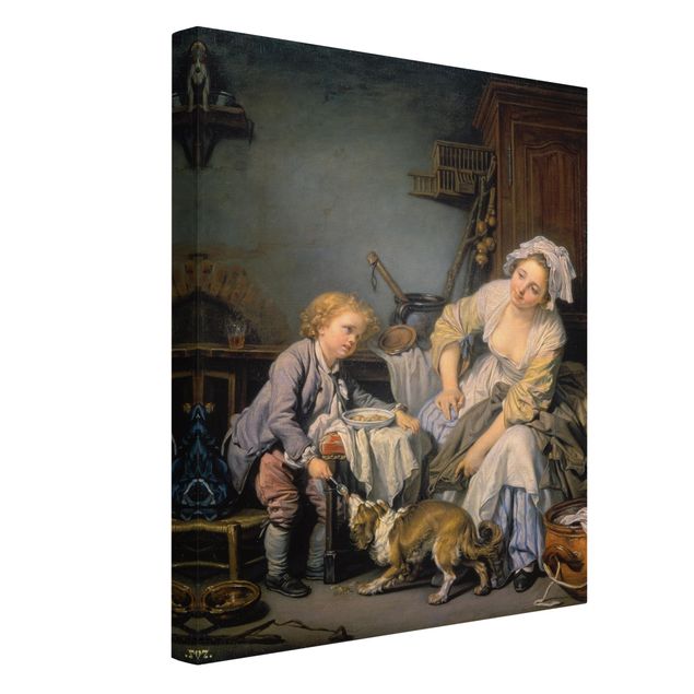 Tableaux modernes Jean Baptiste Greuze - L'enfant gâté