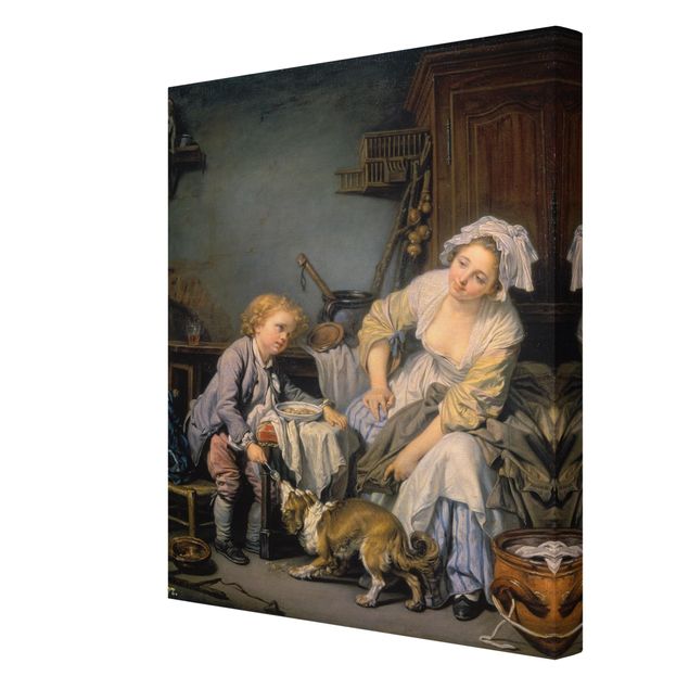 Tableau reproduction Jean Baptiste Greuze - L'enfant gâté