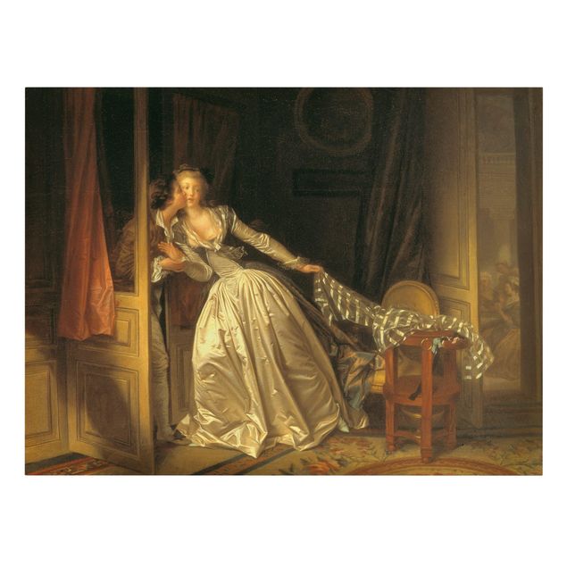 Tableau portraits Jean Honoré Fragonard - Le baiser volé