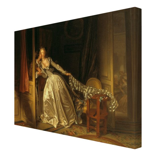 Tableaux reproductions Jean Honoré Fragonard - Le baiser volé