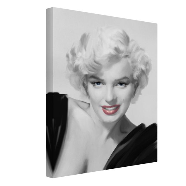 Tableaux vintage Marilyn sur le canapé