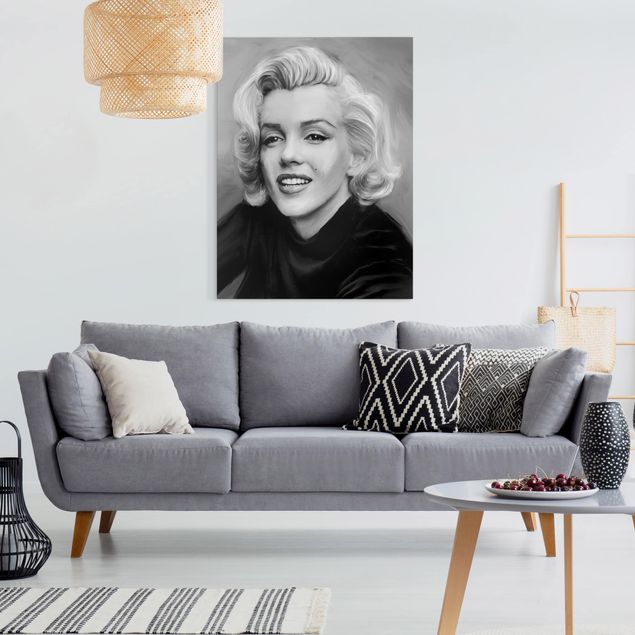 Tableau moderne Marilyn en privé