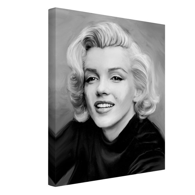 Tableau vintage Marilyn en privé