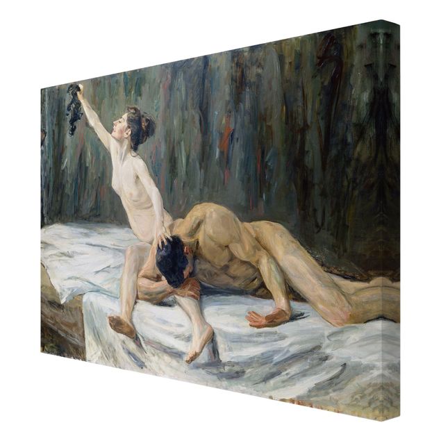 Tableau portrait Max Liebermann - Samson et Delilah