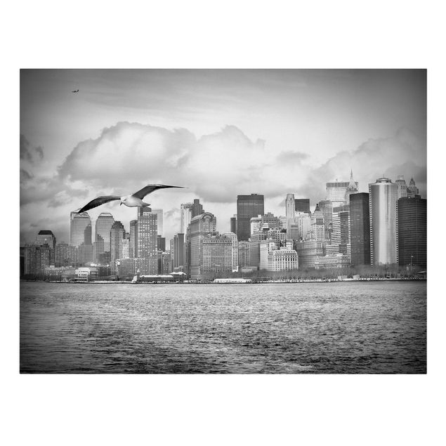 Tableaux sur toile en noir et blanc No.YK1 New York II