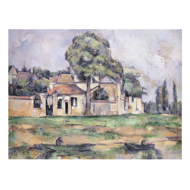 Tableaux moderne Paul Cézanne - Berges de la Marne