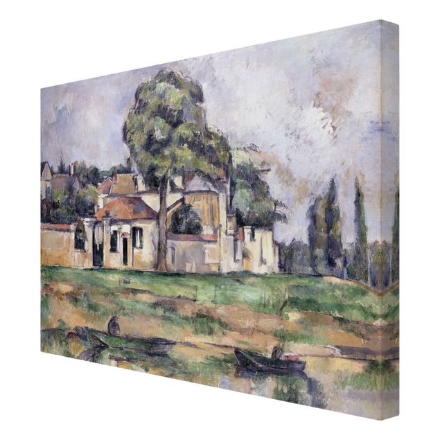 Tableau de ville Paul Cézanne - Berges de la Marne