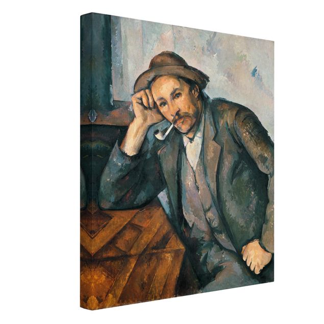 Courant artistique Postimpressionnisme Paul Cézanne - Le fumeur de pipe